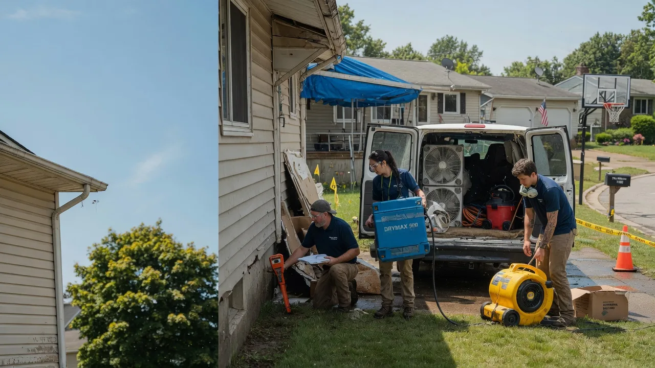 Ceiling Leak Cleanup in Mount Pulaski, IL near me